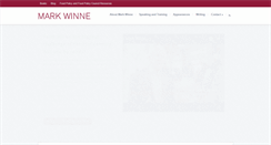 Desktop Screenshot of markwinne.com